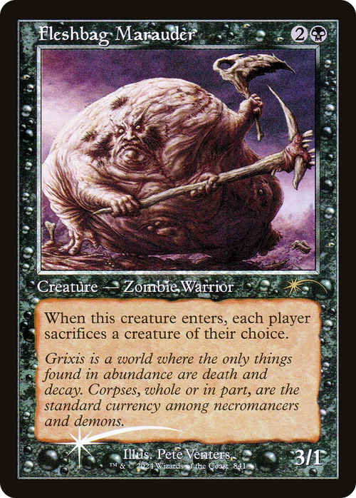 Fleshbag Marauder (841) (Retro Frame) (SLD-841) - Secret Lair Drop Foil