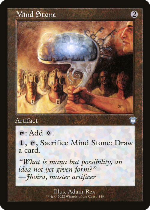 Mind Stone (Retro Frame) (BRC-148) - The Brothers' War Commander