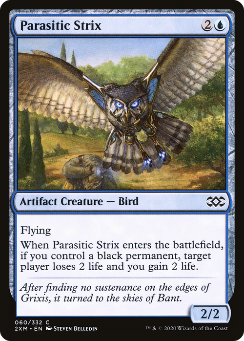 Parasitic Strix (2XM-060) - Double Masters Foil