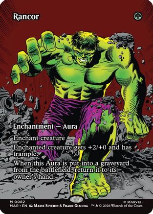 Rancor (Borderless) (MAR-082) - Marvel Universe Eternal-Legal
