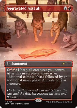 Aggravated Assault (2691) (SLD-2691) - Secret Lair Drop Series
