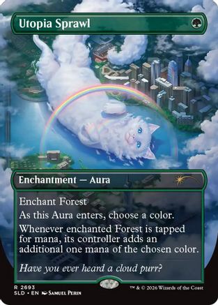 Utopia Sprawl (2693) (SLD-2693) - Secret Lair Drop Series Foil