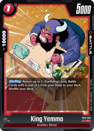 King Yemma (FB10-003) - Cross Force Release Event Cards