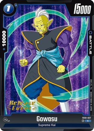 Gowasu (FB10-027) - Cross Force Release Event Cards