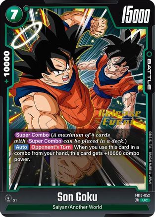 Son Goku - FB10-052 (FB10-052) - Cross Force Release Event Cards