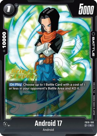 Android 17 - FB10-100 (FB10-100) - Cross Force Release Event Cards