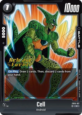 Cell - FB10-107 (FB10-107) - Cross Force Release Event Cards