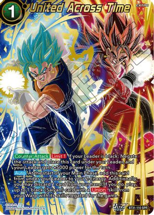 United Across Time (SPR) (BT31-110) - Impact Beyond Dimensions Foil