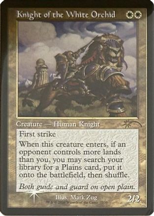 Knight of the White Orchid (Retro Frame) (SLD-7139) - Secret Lair Drop Series Foil