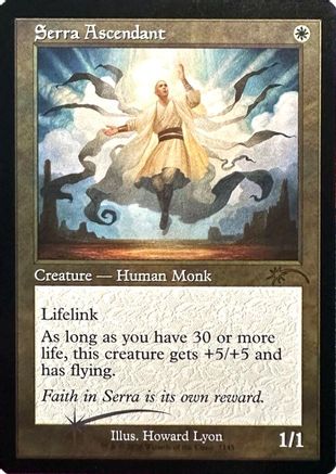 Serra Ascendant (Retro Frame) (SLD-7145) - Secret Lair Drop Series Foil
