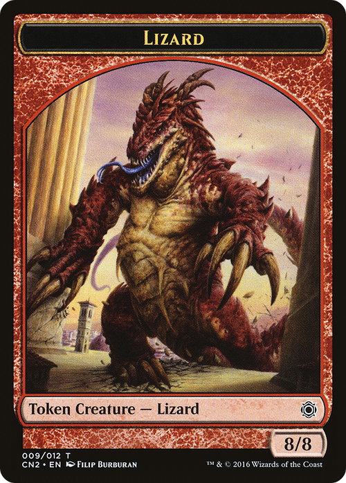 Lizard Token (CN2-009) - Conspiracy: Take the Crown Tokens