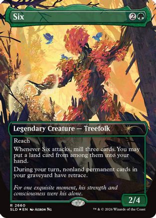 Six (SLD-2660) - Secret Lair Drop Series Foil