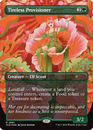 Tireless Provisioner (SLD-2661) - Secret Lair Drop Series Foil