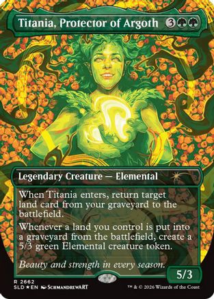 Titania, Protector of Argoth (SLD-2662) - Secret Lair Drop Series Foil