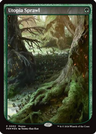 Utopia Sprawl (MFP-002) - MagicFest Cards Foil