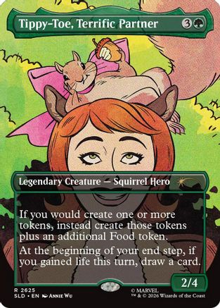 Tippy-Toe, Terrific Partner (SLD-2625) - Secret Lair Drop Series