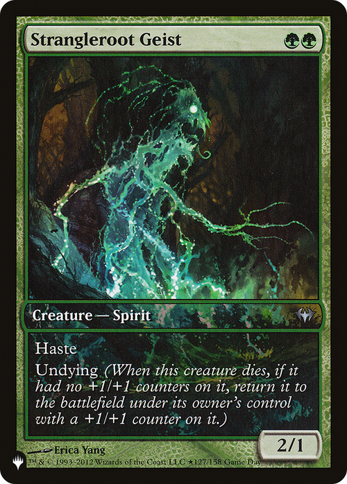Strangleroot Geist (LIST-127/158) - The List