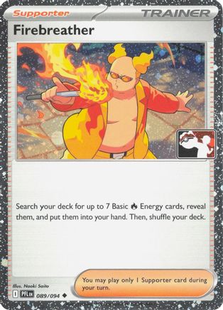 Firebreather (Cosmos Holo) 089/094  - Holofoil Prize Pack Series Cards - Uncommon