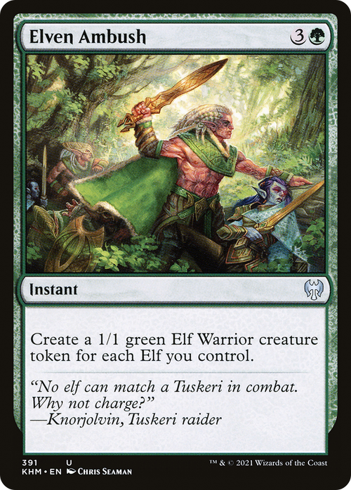 Elven Ambush (KHM-391) - Kaldheim