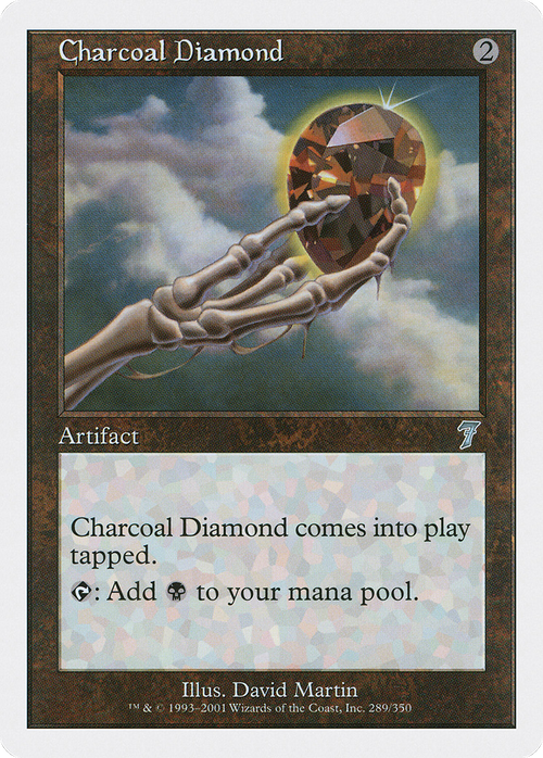 Charcoal Diamond (7ED-289) - 7th Edition Foil