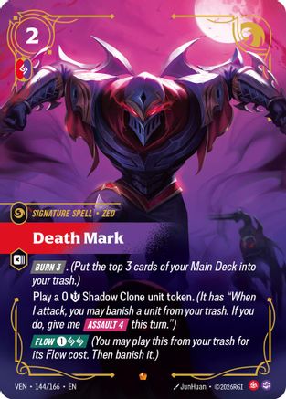 Death Mark (144/166) - Vendetta Foil