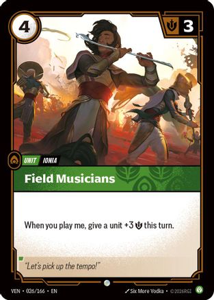 Field Musicians (026/166) - Vendetta