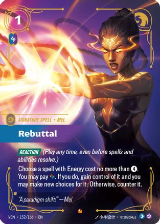 Rebuttal (152/166) - Vendetta Foil