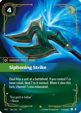 Siphoning Strike (146/166) - Vendetta Foil