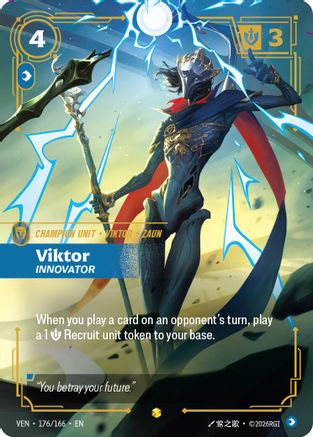 Viktor, Innovator (176/166) - Vendetta Foil