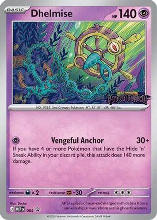 Dhelmise 084  - Holofoil ME Mega Evolution Promo - Promo