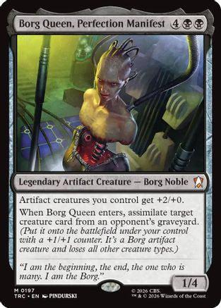 Borg Queen, Perfection Manifest (TRC-197) - Commander: Star Trek