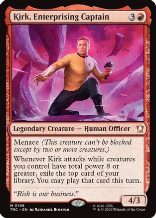Kirk, Enterprising Captain (TRC-198) - Commander: Star Trek