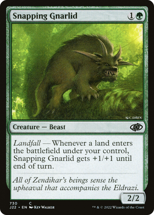 Snapping Gnarlid (J22-730) - Jumpstart 2022