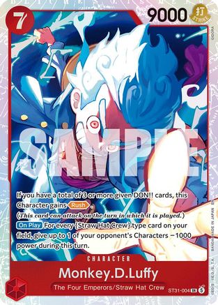Monkey.D.Luffy (ST31-004) (ST31-004) - Starter Deck 31: RED Monkey.D.Luffy Foil