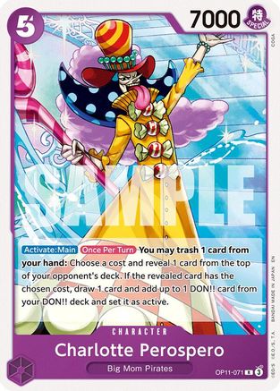 Charlotte Perospero (OP11-071) - Starter Deck 34: PURPLE Charlotte Katakuri
