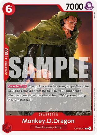 Monkey.D.Dragon (OP13-017) - Starter Deck 35: RED/BLACK Sabo