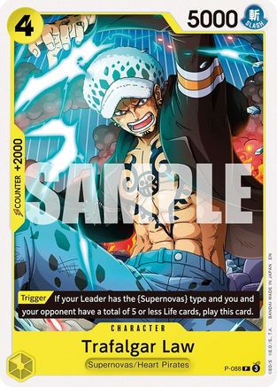 Trafalgar Law (P-088) - Starter Deck 36: YELLOW Eustass”Captain”Kid