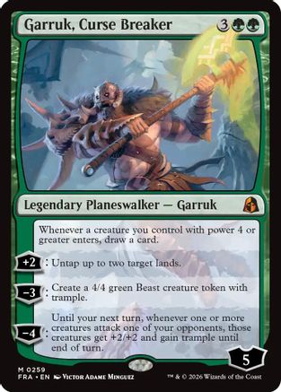 Garruk, Curse Breaker (FRA-259) - Reality Fracture