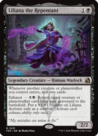 Liliana the Repentant (FRA-231) - Reality Fracture
