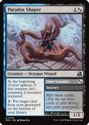 Paradox Shaper (FRA-143) - Reality Fracture Foil