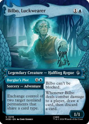 Bilbo, Luckwearer (Showcase) (HOB-218) - The Hobbit Foil
