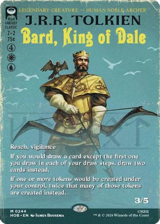 Bard, King of Dale (Borderless) (HOB-244) - The Hobbit