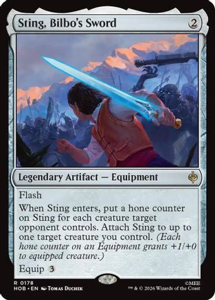 Sting, Bilbo's Sword (HOB-178) - The Hobbit
