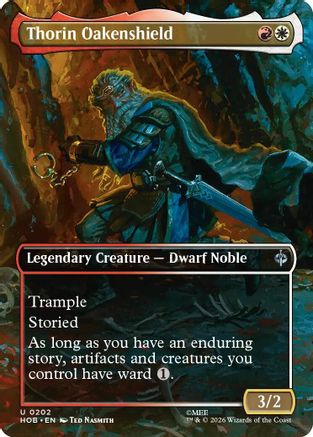 Thorin Oakenshield (Borderless) (HOB-202) - The Hobbit
