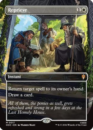 Reprieve (Borderless) (HOC-017) - The Hobbit: Eternal-Legal