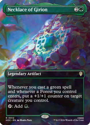 Necklace of Girion (Borderless) (HOC-012) - The Hobbit: Eternal-Legal Foil