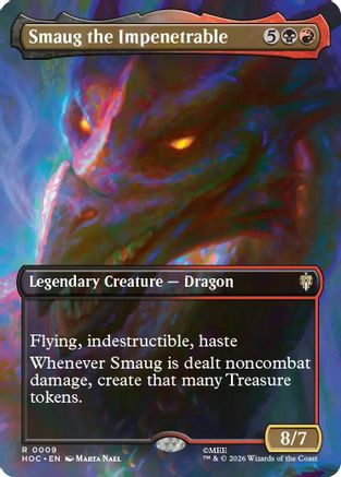 Smaug the Impenetrable (Borderless) (HOC-009) - The Hobbit: Eternal-Legal
