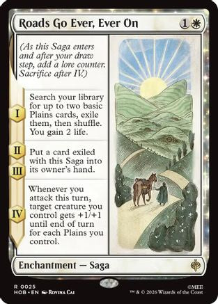 Roads Go Ever, Ever On (HOB-025) - The Hobbit