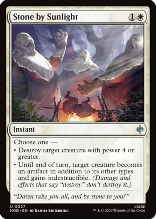 Stone by Sunlight (HOB-027) - The Hobbit Foil