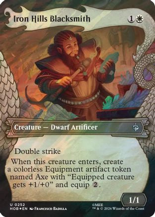 Iron Hills Blacksmith (Showcase) (Surge Foil) (HOB-252) - The Hobbit Foil